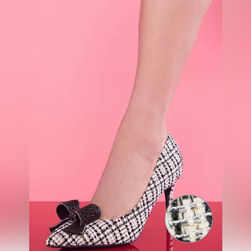 NWT ⚜️🖤⚜️ BCBGeneration Bissha Bow Dress Pumps - Picture 4 of 13